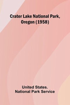 Cover Crater Lake National Park, Oregon (1958)