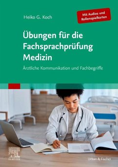 Cover Übungen für die Fachsprachprüfung Medizin (Mit Audios und Rollenspielkarten)