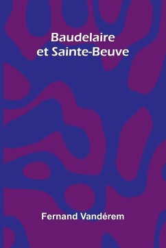 Cover Baudelaire et Sainte-Beuve