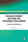 Circular Economy Solutions for Sustainable Development (eBook, ePUB) Circular Economy Solutions for Sustainable Development (eBook, ePUB)