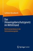Das Hinweisgeberschutzgesetz im Mittelstand (eBook, PDF)