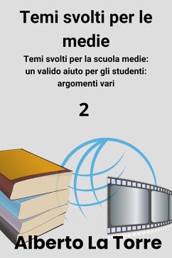 Cover Temi italiano - scuola media (Temi svolti, #1) (eBook, ePUB)