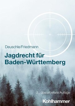 Cover Jagdrecht für Baden-Württemberg (eBook, ePUB)