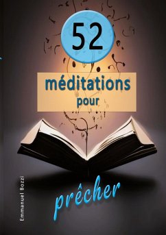 Cover 52 Méditations pour prêcher (eBook, ePUB)