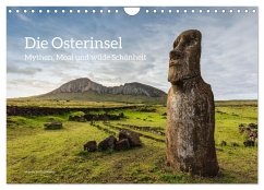 Die Osterinsel - Mythen, Moai und wilde Schönheit (Wandkalender 2026 DIN A4 quer), CALVENDO Monatskalender