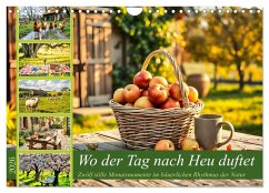 Cover Wo der Tag nach Heu duftet - Zwölf stille Monatsmomente im bäuerlichen Rhythmus der Natur (Wandkalender 2026 DIN A4 quer), CALVENDO Monatskalender