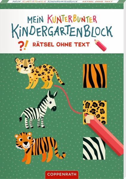 Mein kunterbunter Kindergartenblock Mein kunterbunter Kindergartenblock