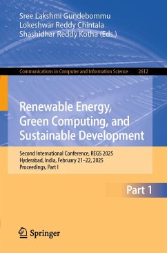 Cover Renewable Energy, Green Computing, and Sustainable Development (eBook, PDF)