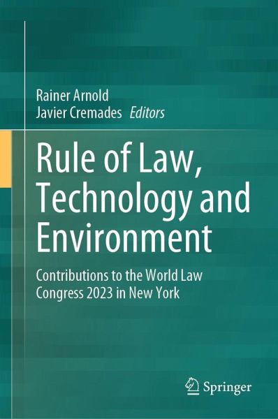 Rule of Law, Technology and Environment (eBook, PDF) Rule of Law, Technology and Environment (eBook, PDF)