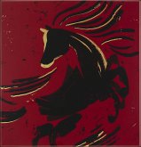 Moleskine Das Jahr des Pferdes Themenbox, Notizbuch L/A5, liniert, fester Einband, Holzschnitt, 4 feste Blackwing Graphitstifte, wiederverwendbare Box