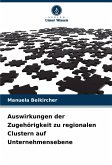 Auswirkungen der Zugehörigkeit zu regionalen Clustern auf Unternehmensebene