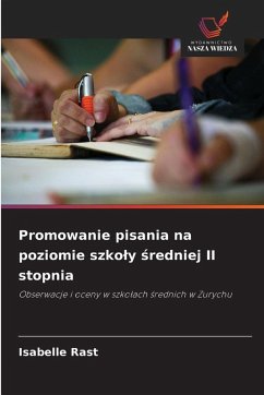 Cover Promowanie pisania na poziomie szko¿y ¿redniej II stopnia