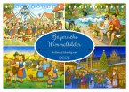 Bayrische Wimmelbilder - Wo Heimat lebendig wird (Tischkalender 2026 DIN A5 quer), CALVENDO Monatskalender