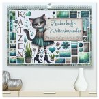 Katzen. Zauberhafte Weltenbummler. Mit Herz und Neugier durch das Jahr. (hochwertiger Premium Wandkalender 2026 DIN A2 quer), Kunstdruck in Hochglanz