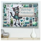 Katzen. Zauberhafte Weltenbummler. Mit Herz und Neugier durch das Jahr. (hochwertiger Premium Wandkalender 2026 DIN A2 quer), Kunstdruck in Hochglanz