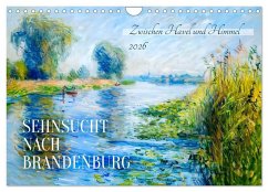Cover Sehnsucht nach Brandenburg - Zwischen Havel und Himmel (Wandkalender 2026 DIN A4 quer), CALVENDO Monatskalender