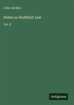 Cover Notes on Buddhist Law