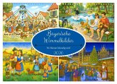 Bayrische Wimmelbilder - Wo Heimat lebendig wird (Wandkalender 2026 DIN A3 quer), CALVENDO Monatskalender