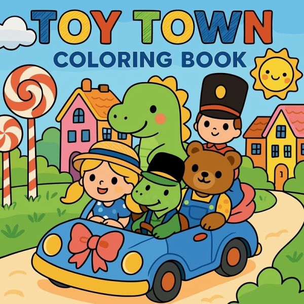 Town Toy - Coloring Book Town Toy - Coloring Book