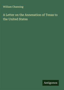 Cover A Letter on the Annexation of Texas to the United States
