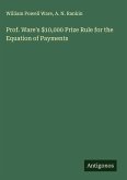 Prof. Ware's $10,000 Prize Rule for the Equation of Payments