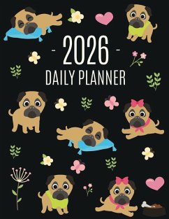 Pug Planner 2026 - Press, Happy Oak Tree