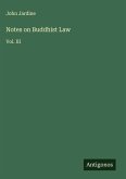 Notes on Buddhist Law
