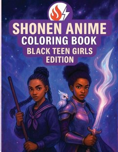 Cover Shonen Anime Coloring Book