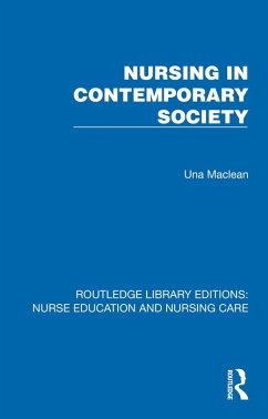 Cover Nursing in Contemporary Society (eBook, PDF)