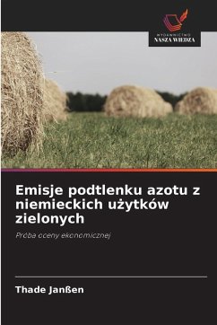 Emisje podtlenku azotu z niemieckich u¿ytków zielonych - Janßen, Thade Emisje podtlenku azotu z niemieckich u¿ytków zielonych - Janßen, Thade