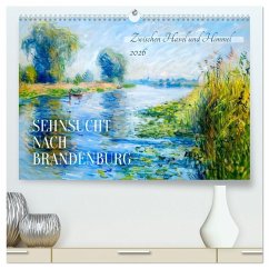 Cover Sehnsucht nach Brandenburg - Zwischen Havel und Himmel (hochwertiger Premium Wandkalender 2026 DIN A2 quer), Kunstdruck in Hochglanz