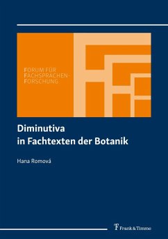Diminutiva in Fachtexten der Botanik (eBook, PDF) - Romová, Hana