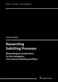 Researching Subtitling Processes (eBook, PDF)
