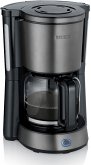Severin KA 9340 Dark Inox mit Glaskanne