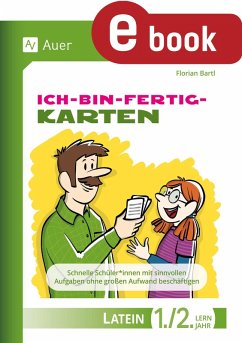 Cover Ich-bin-fertig-Karten Latein Lernjahr 1-2 (eBook, PDF)