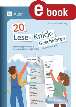 20 Lese-Knickgeschichten - Klasse 1 und 2 (eBook, PDF) - Salvisberg, Susanne 20 Lese-Knickgeschichten - Klasse 1 und 2 (eBook, PDF) - Salvisberg, Susanne