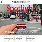 Englisch lernen Audio – Manners on the move (MP3-Download)