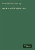 Ricordi storici dal 1494 al 1500