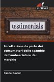 Accettazione da parte dei consumatori dello scambio dell'ambasciatore del marchio