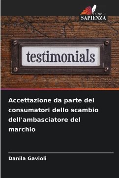 Cover Accettazione da parte dei consumatori dello scambio dell'ambasciatore del marchio