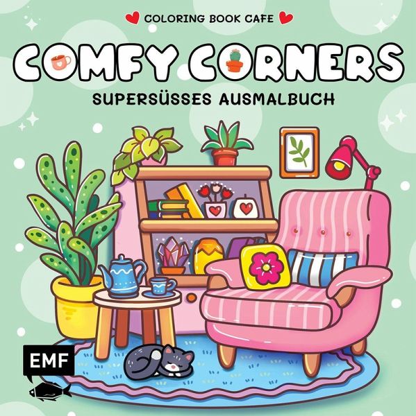 Cozy Coloring - Comfy Corners Cozy Coloring - Comfy Corners