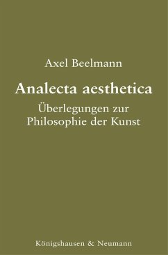 Cover Analecta aesthetica (eBook, PDF)