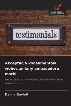 Cover Akceptacja konsumentów wobec zmiany ambasadora marki