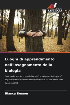Cover Luoghi di apprendimento nell'insegnamento della biologia