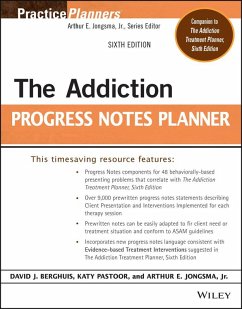 Cover The Addiction Progress Notes Planner (eBook, PDF)