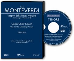 Marienvesper - Chorstimme Tenor Playalong-CD's