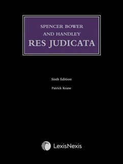 Cover Spencer Bower and Handley: Res Judicata