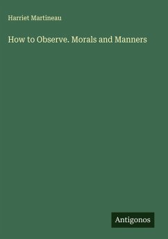 How to Observe. Morals and Manners Cover How to Observe. Morals and Manners