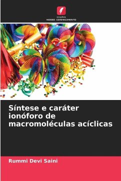 Cover Síntese e caráter ionóforo de macromoléculas acíclicas