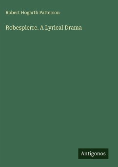 Cover Robespierre. A Lyrical Drama
